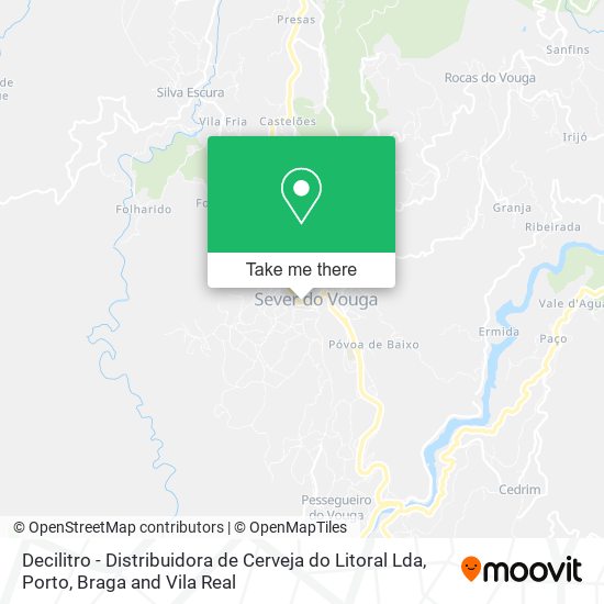 Decilitro - Distribuidora de Cerveja do Litoral Lda map