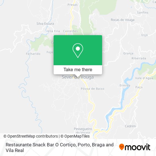 Restaurante Snack Bar O Cortiço map