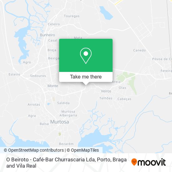 O Beiroto - Café-Bar Churrascaria Lda map