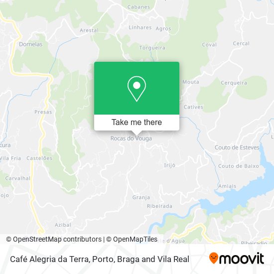 Café Alegria da Terra map