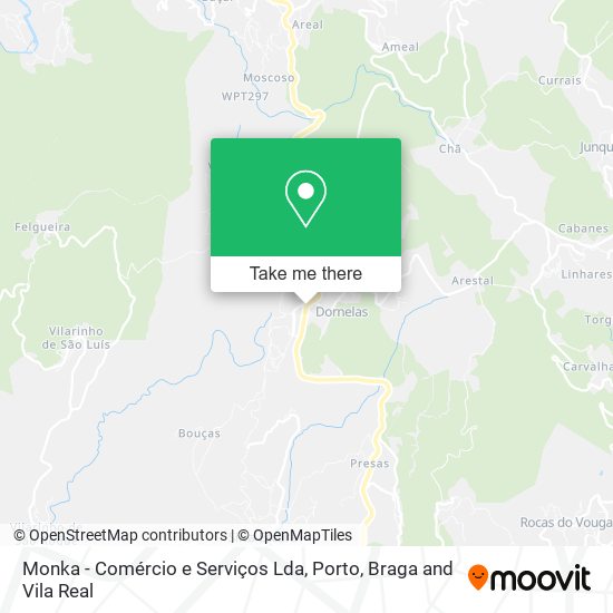 Monka - Comércio e Serviços Lda mapa