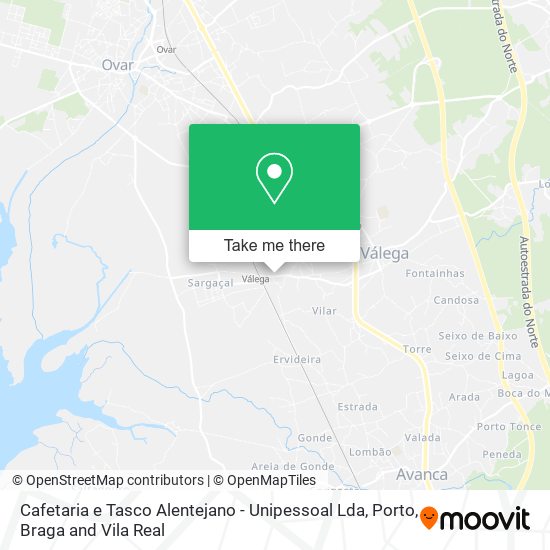 Cafetaria e Tasco Alentejano - Unipessoal Lda mapa