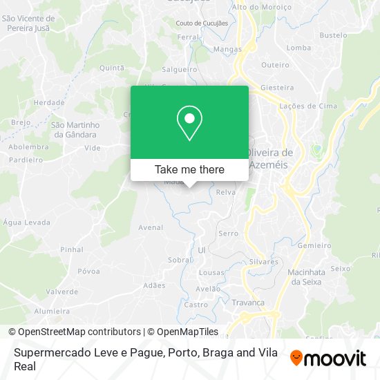 Supermercado Leve e Pague map