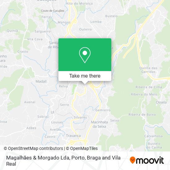 Magalhães & Morgado Lda map