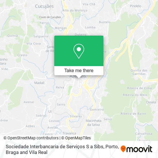 Sociedade Interbancaria de Serviços S a Sibs map