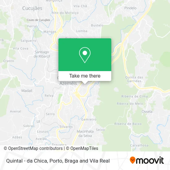 Quintal - da Chica map