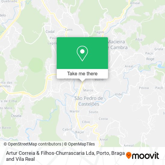 Artur Correia & Filhos-Churrascaria Lda map