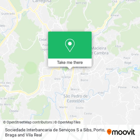 Sociedade Interbancaria de Serviços S a Sibs mapa