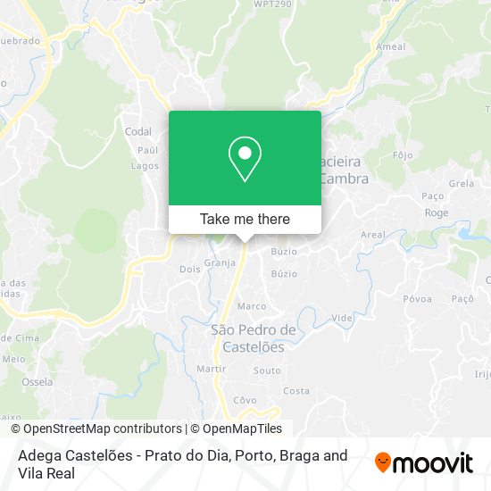 Adega Castelões - Prato do Dia map