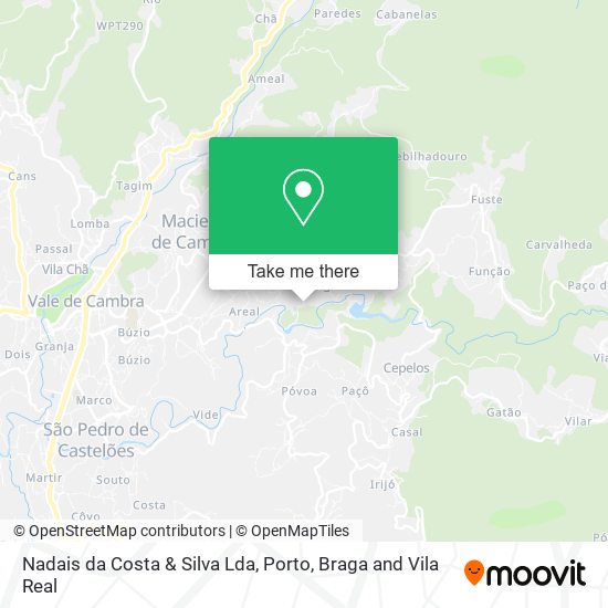 Nadais da Costa & Silva Lda mapa