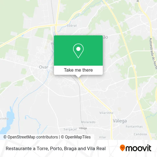 Restaurante a Torre map