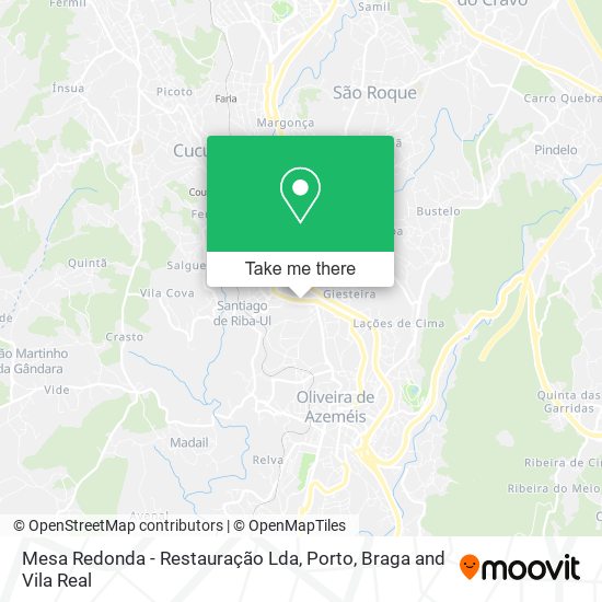 Mesa Redonda - Restauração Lda map
