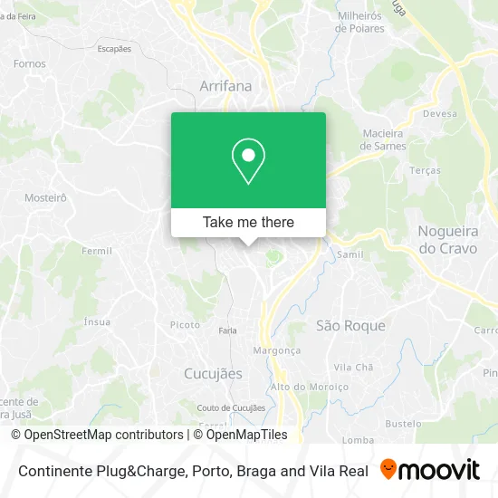 Continente Plug&Charge map