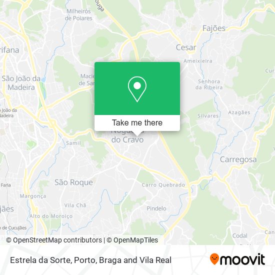 Estrela da Sorte map