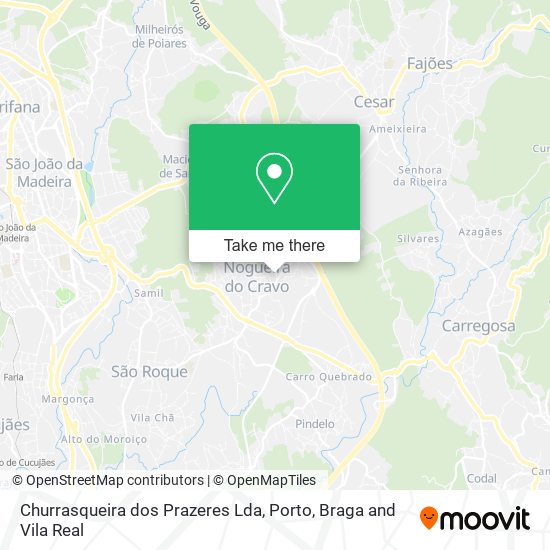Churrasqueira dos Prazeres Lda map