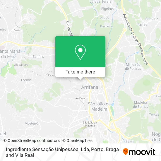 Ingrediente Sensação Unipessoal Lda map