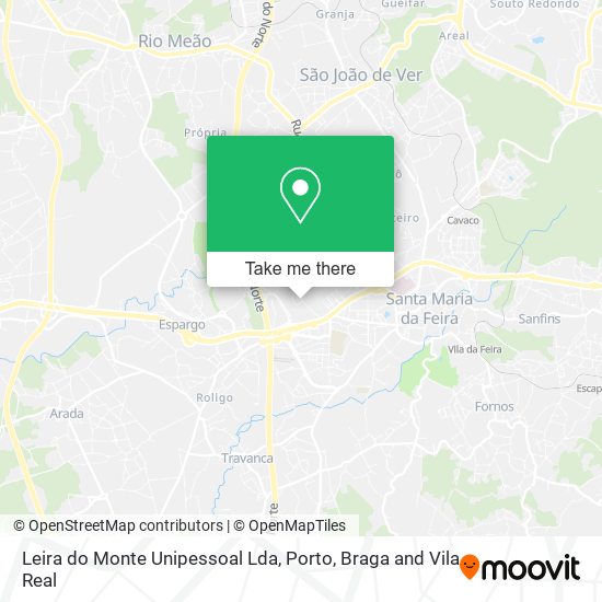Leira do Monte Unipessoal Lda map