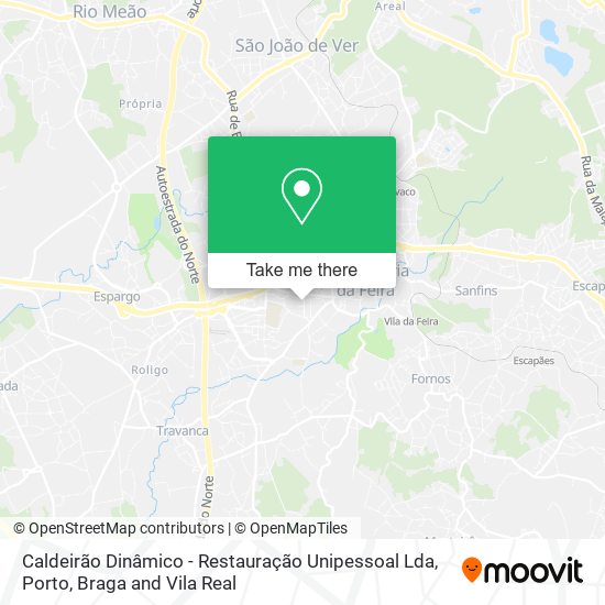 Caldeirão Dinâmico - Restauração Unipessoal Lda mapa
