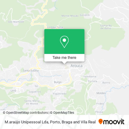 M.araújo Unipessoal Lda map