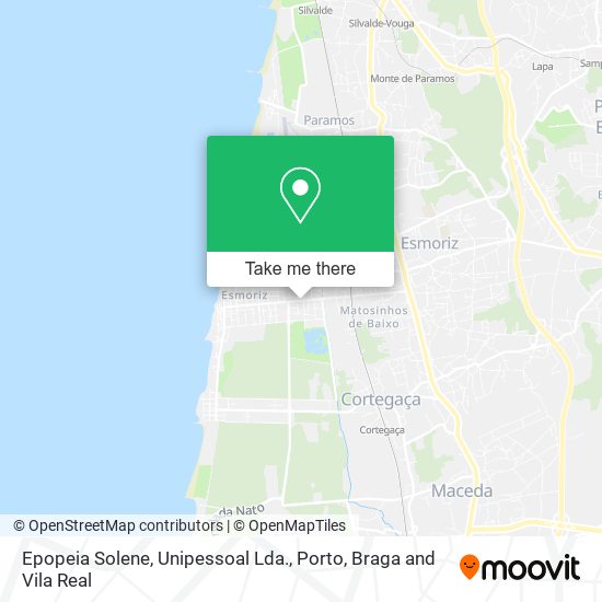 Epopeia Solene, Unipessoal Lda. map