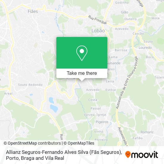 Allianz Seguros-Fernando Alves Silva (Fãs Seguros) mapa