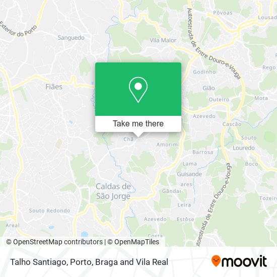 Talho Santiago mapa