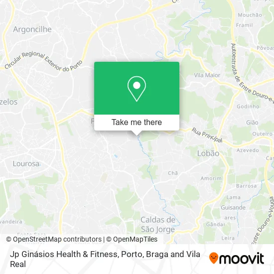 Jp Ginásios Health & Fitness map