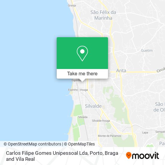 Carlos Filipe Gomes Unipessoal Lda map