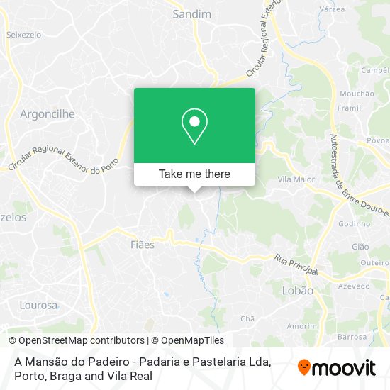 A Mansão do Padeiro - Padaria e Pastelaria Lda map