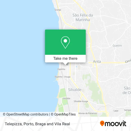 Telepizza map