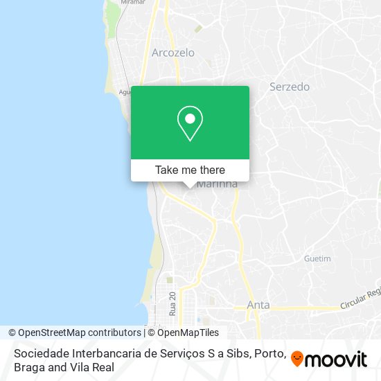 Sociedade Interbancaria de Serviços S a Sibs mapa