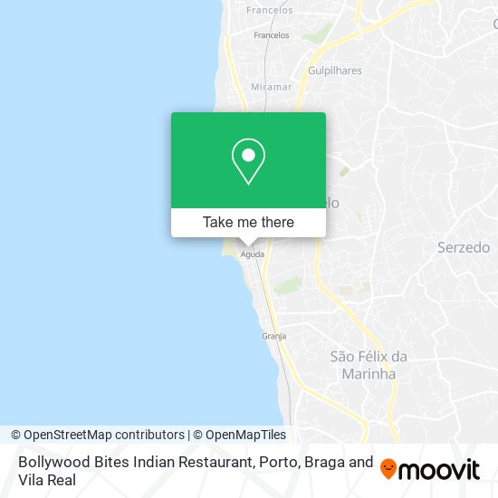 Bollywood Bites Indian Restaurant map