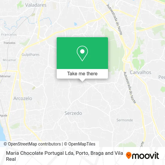 Maria Chocolate Portugal Lda map