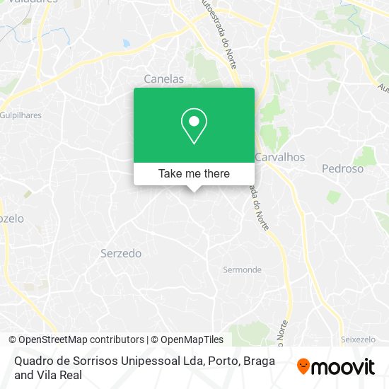 Quadro de Sorrisos Unipessoal Lda mapa
