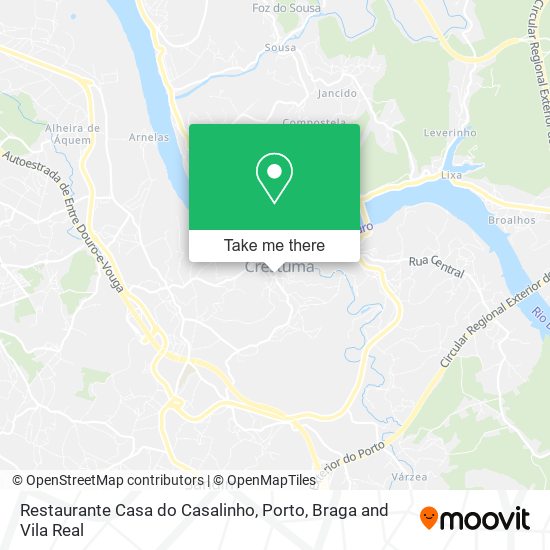 Restaurante Casa do Casalinho map
