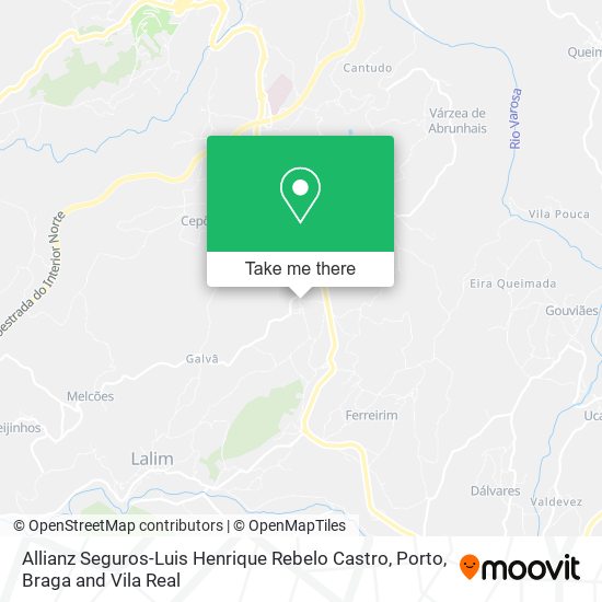Allianz Seguros-Luis Henrique Rebelo Castro map