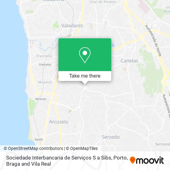 Sociedade Interbancaria de Serviços S a Sibs mapa