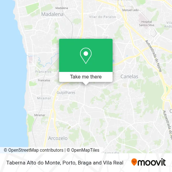 Taberna Alto do Monte map