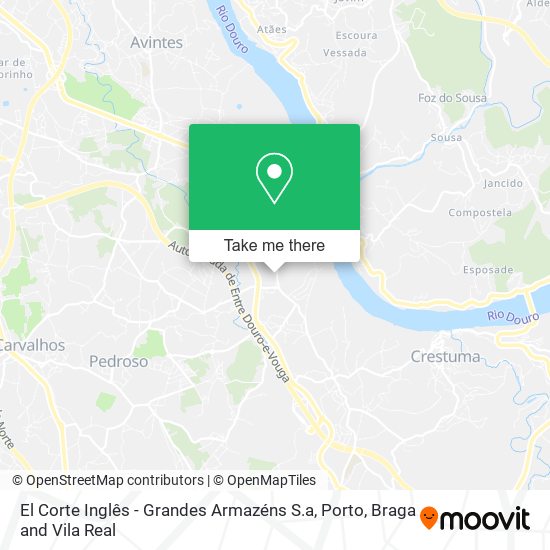 El Corte Inglês - Grandes Armazéns S.a mapa