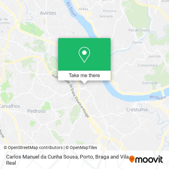 Carlos Manuel da Cunha Sousa mapa