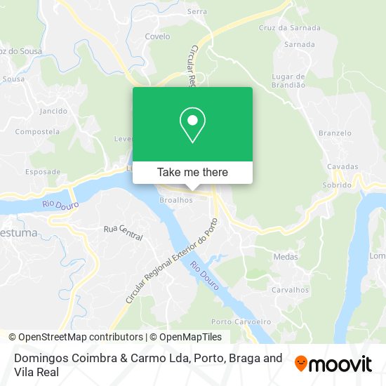 Domingos Coimbra & Carmo Lda mapa