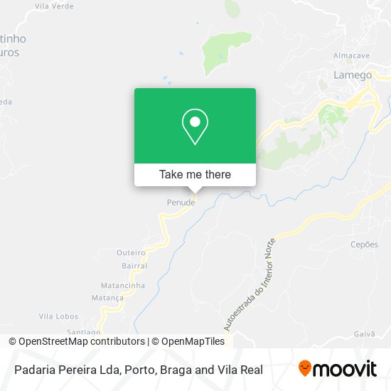 Padaria Pereira Lda map