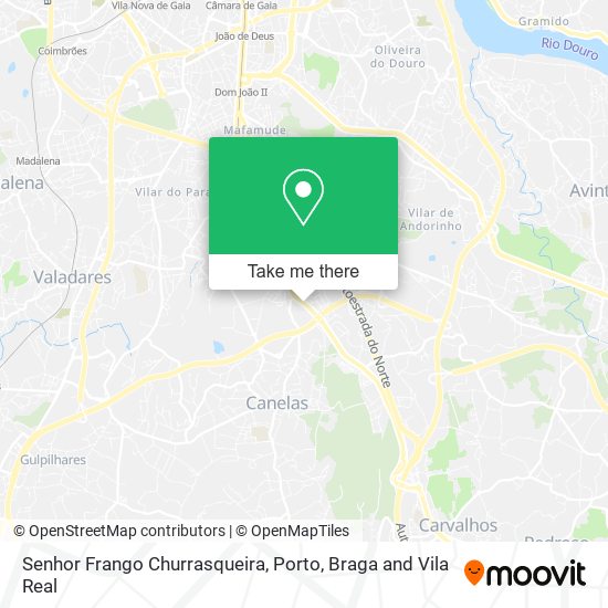 Senhor Frango Churrasqueira map