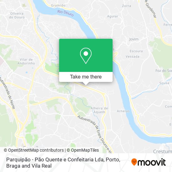 Parquipão - Pão Quente e Confeitaria Lda map