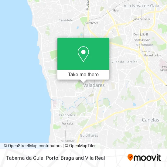Taberna da Gula map