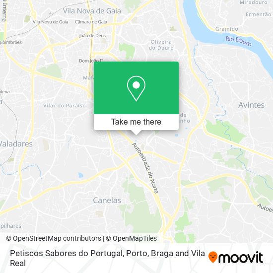 Petiscos Sabores do Portugal map