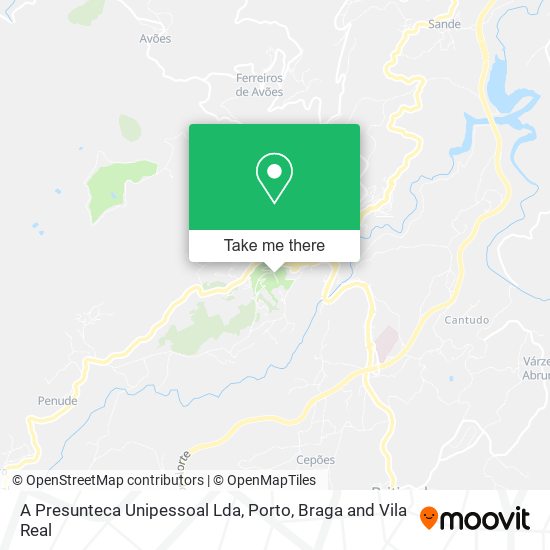 A Presunteca Unipessoal Lda map