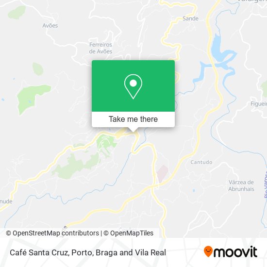 Café Santa Cruz mapa