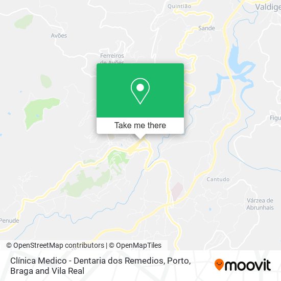 Clínica Medico - Dentaria dos Remedios map