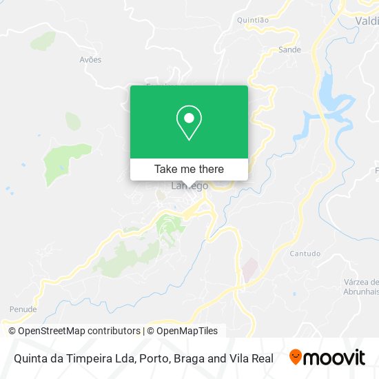 Quinta da Timpeira Lda map